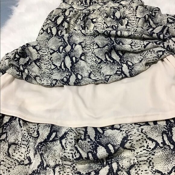 Ark Co. Snake Print Halter Maxi Dress Size S - Picture 9 of 11